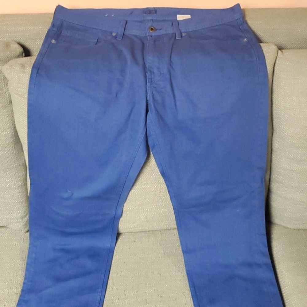 Dark royal blue jeans